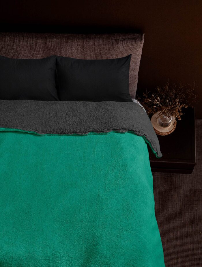 Παπλωματοθήκη SPOSH GREEN ANTHRACITE
