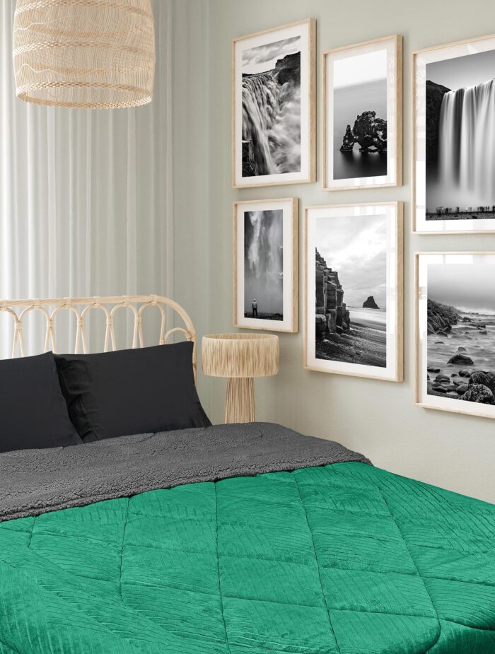 Κουβερτοπάπλωμα CHILL GREEN ANTHRACITE