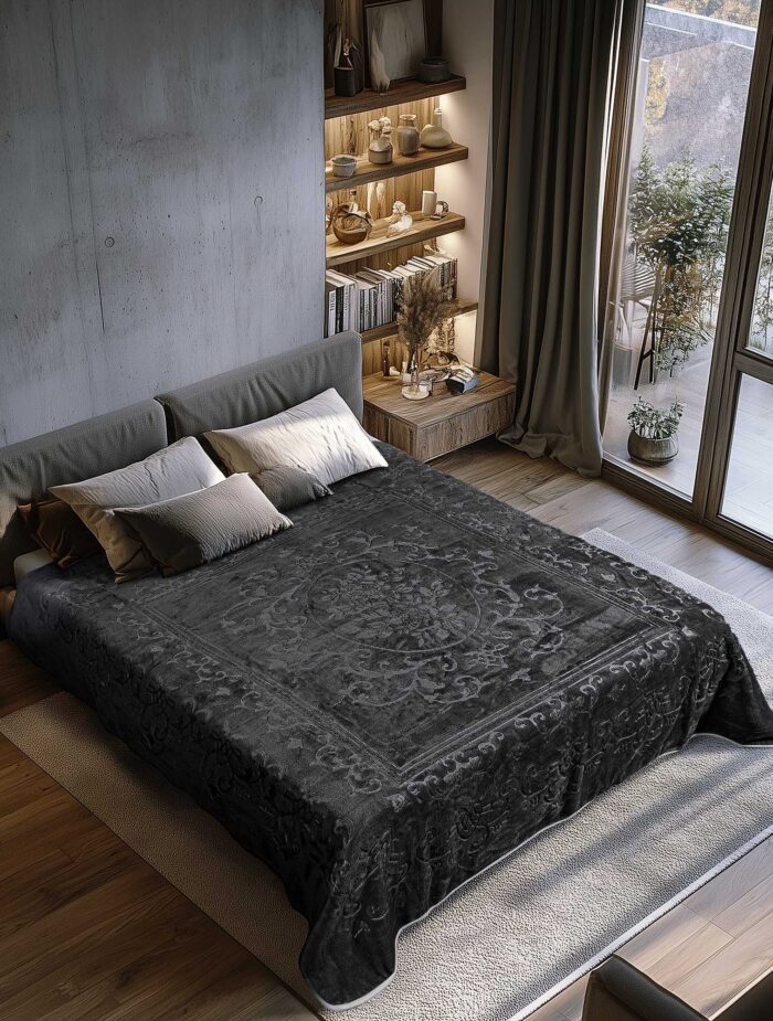 Κουβέρτα COZE ANTRACITE