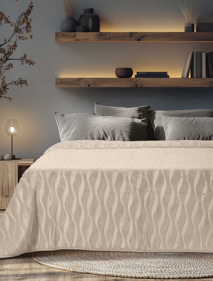 Κουβέρτα SNUGGLE BEIGE