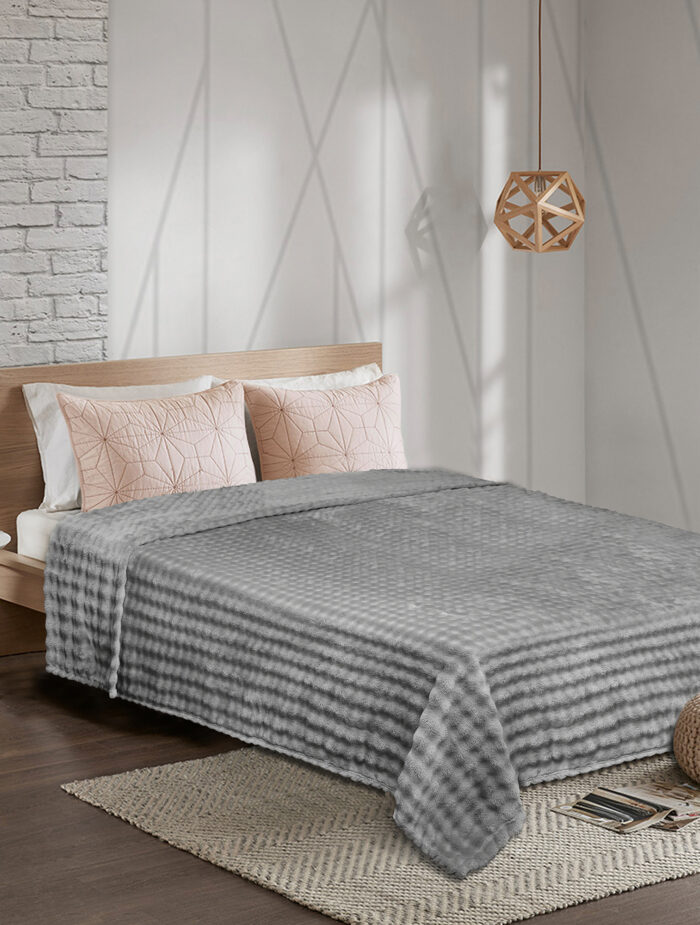 Κουβέρτα Fleece PUFFELLA GREY