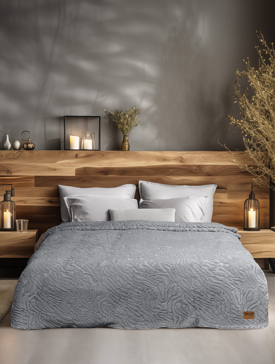 Κουβέρτα γούνινη ZANORIA GREY