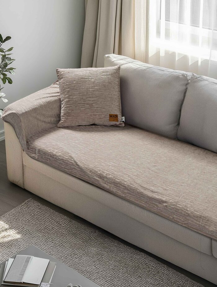 Μεμονωμένο ανάγλυφο κάλυμμα VERITAS BEIGE